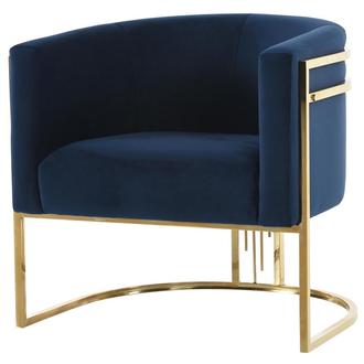 Gatsby Blue Accent Chair