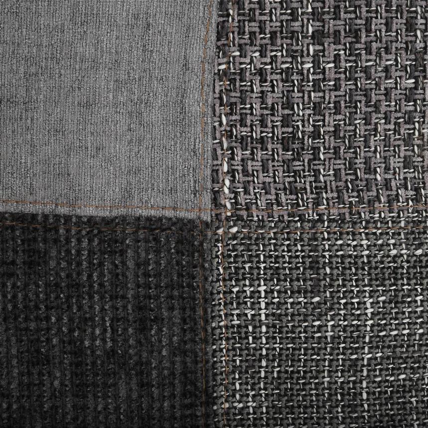 Patchwork Gray Accent Chair  alternate image, 6 of 7 images.