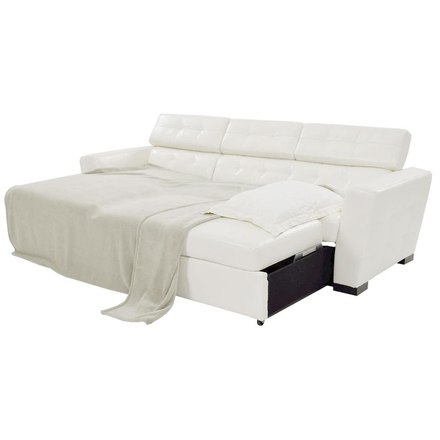 Reeve White Sleeper w/Left Chaise alternate image, 2 of 8 images.