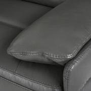Benz Gray Home Theater Leather Seating with 5PCS/3PWR  alternate image, 8 of 13 images.
