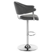 Airstream Gray Adjustable Stool  alternate image, 4 of 9 images.