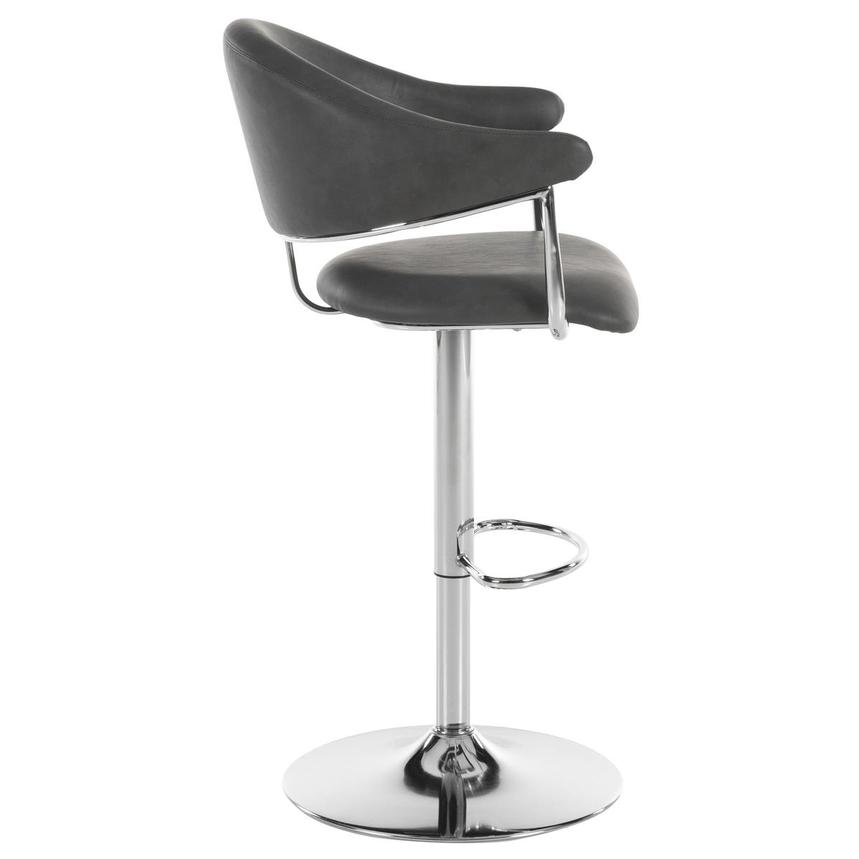 Airstream Gray Adjustable Stool El Dorado Furniture