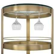 Eliza Gold II Bar Cabinet  alternate image, 7 of 10 images.