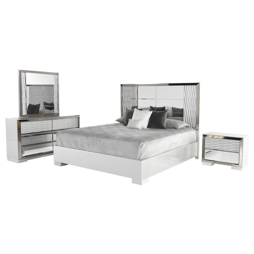 Melania 4-Piece Queen Bedroom Set  main image, 1 of 5 images.