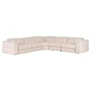 Trevor Leather Corner Sofa with 5PCS/3PWR  main image, 1 of 11 images.
