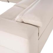 Trevor Leather Corner Sofa with 7PCS/3PWR  alternate image, 7 of 13 images.