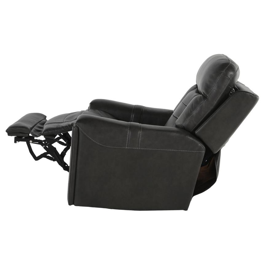 Rainer Leather Massage Recliner El Dorado Furniture