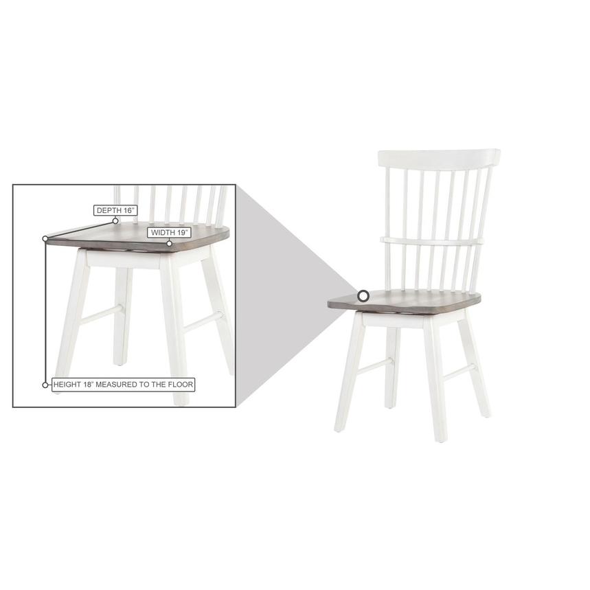 Newmark 5-Piece Round Dining Set  alternate image, 18 of 18 images.