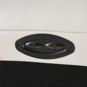 Galak Leather Power Reclining Sectional with 4PCS/2PWR  alternate image, 4 of 5 images.