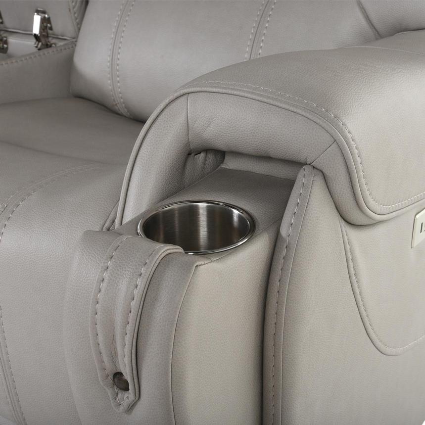 Capriccio Gray Home Theater Seating with 5PCS/3PWR  alternate image, 11 of 14 images.