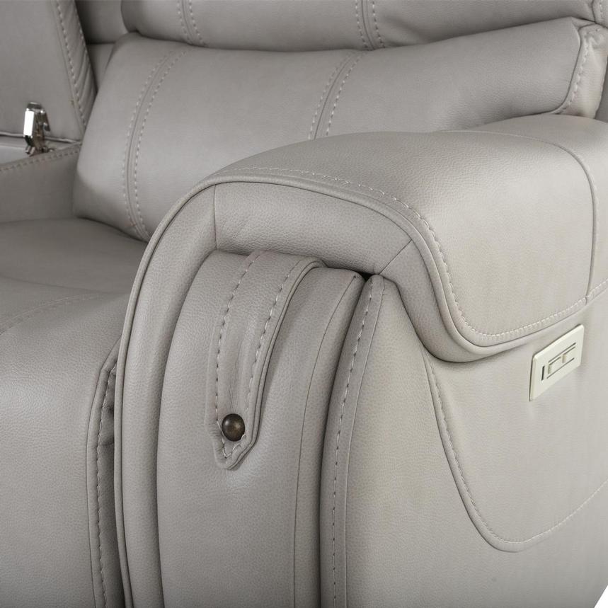 Capriccio Gray Power Reclining Sectional with 5PCS/3PWR  alternate image, 6 of 10 images.