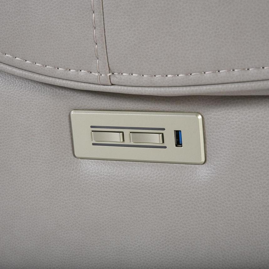 Capriccio Gray Power Reclining Sectional with 7PCS/3PWR  alternate image, 12 of 14 images.