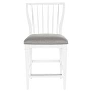 Janelle White Counter Stool  alternate image, 2 of 5 images.