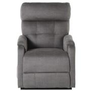 Dove Gray Power Lift Recliner w/Massage & Heat  alternate image, 2 of 8 images.