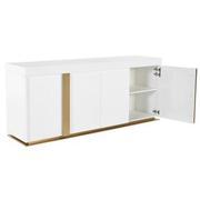 Grand Night White/Gold Gloss Buffet  alternate image, 4 of 4 images.