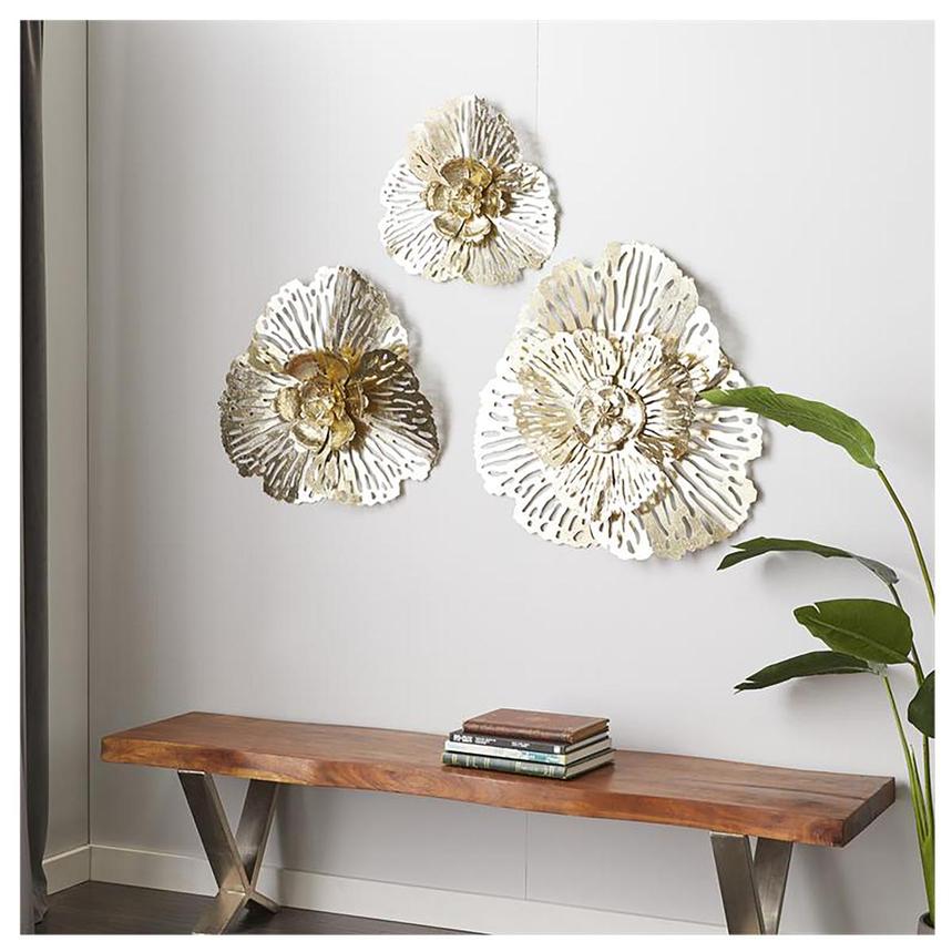 Flowers Set of 3 Wall Art alternate image, 2 of 4 images.