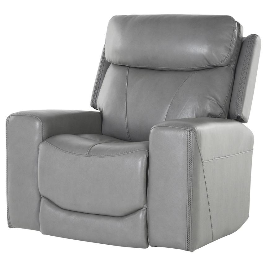 Ozzy Leather Power Recliner  main image, 1 of 6 images.