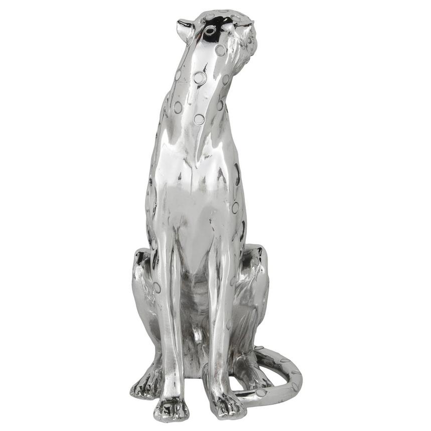 Silver Leopard Sculpture  alternate image, 3 of 4 images.