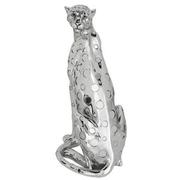 Silver Leopard Sculpture  alternate image, 4 of 4 images.