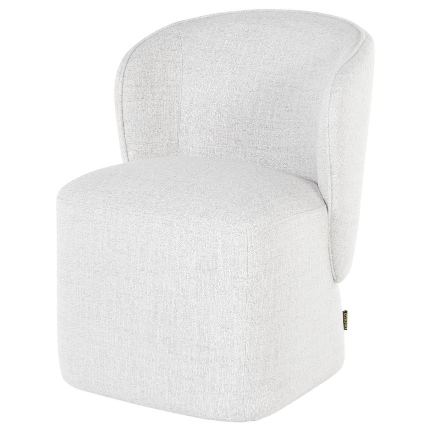 Lottie Ivory Side Chair w/Casters  main image, 1 of 7 images.