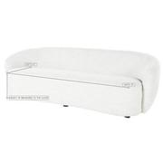 Marcle White Sofa  alternate image, 4 of 4 images.