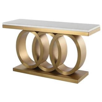 Lillian Gold Console Table