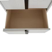 Tivo White Left Nightstand w/Mirror  alternate image, 4 of 4 images.