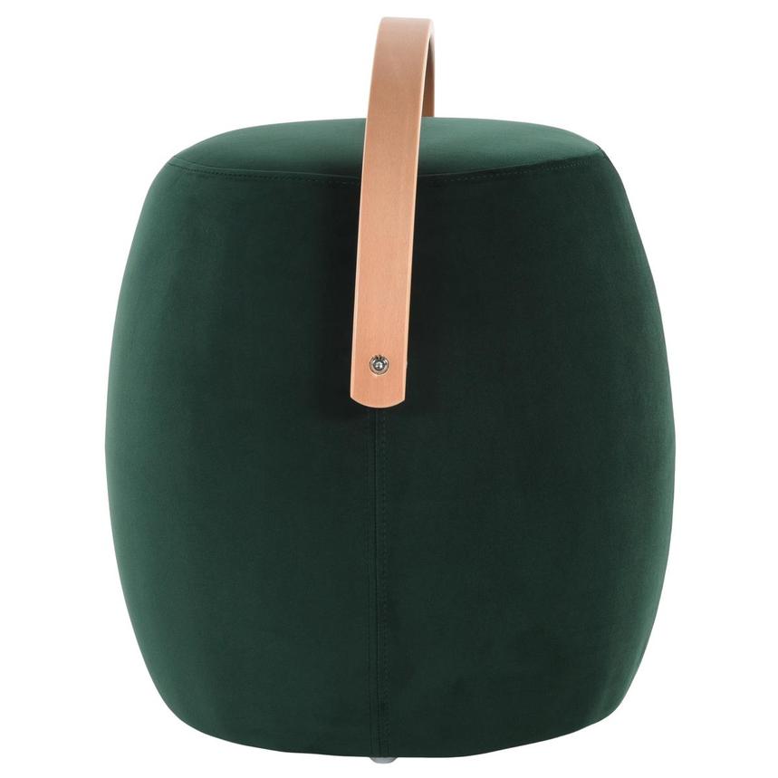 Short and Stout Green Ottoman w/ Handle  alternate image, 3 of 5 images.