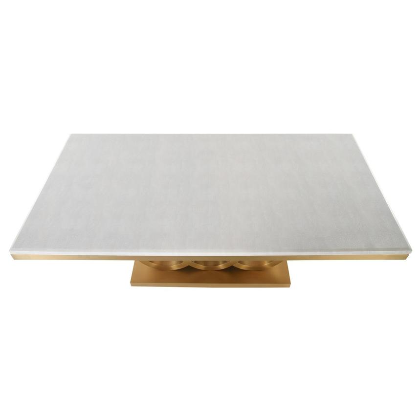 Lillian Gold Rectangular Dining Table alternate image, 4 of 4 images.