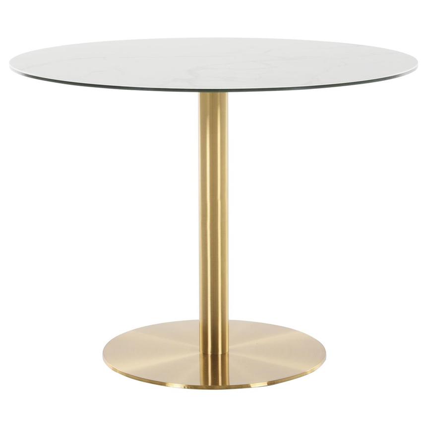 Paloma Gold Round Dining Table  main image, 1 of 2 images.
