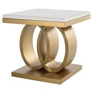 Lillian Gold Side Table  main image, 1 of 4 images.