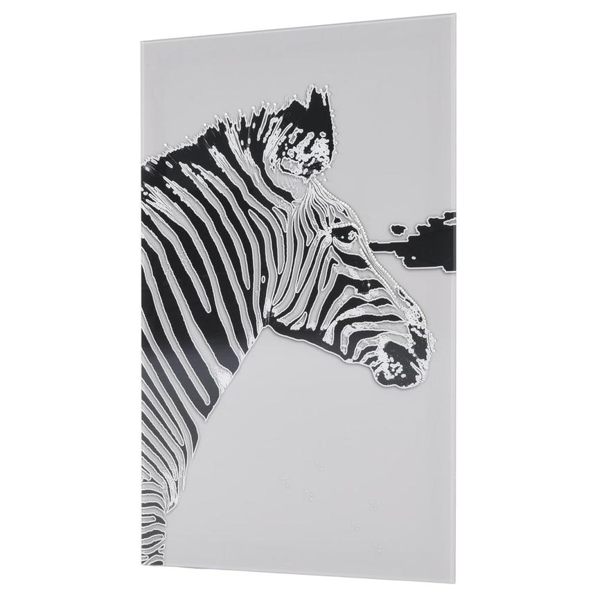 Zebra Acrylic Wall Art  alternate image, 2 of 2 images.
