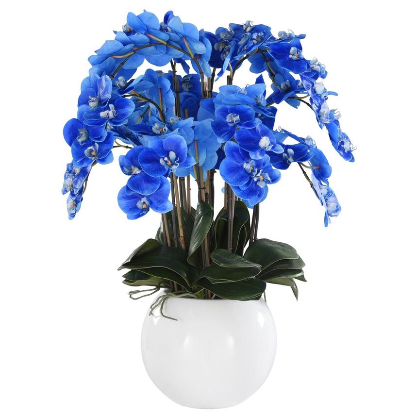 Luciana Blue Flower Arrangement
