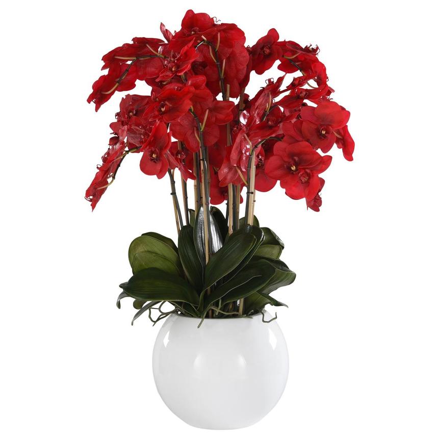 Luciana Red Flower Arrangement