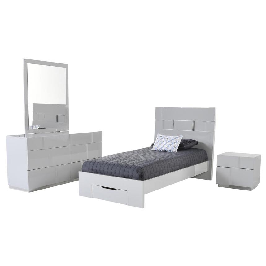 Nicole 4-Piece Twin Bedroom Set  main image, 1 of 5 images.