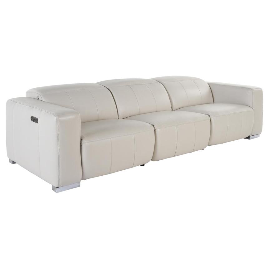 Samar Oversized Leather Sofa  alternate image, 2 of 6 images.