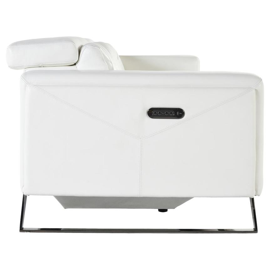 Anchi White Oversized Sofa w/3PWR  alternate image, 4 of 5 images.