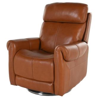 Rogelio Tan Leather Power Recliner