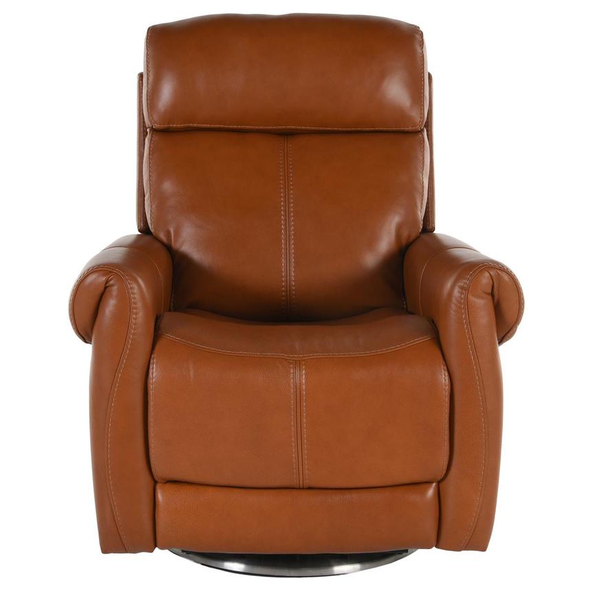 Rogelio Tan Leather Power Recliner  alternate image, 2 of 6 images.