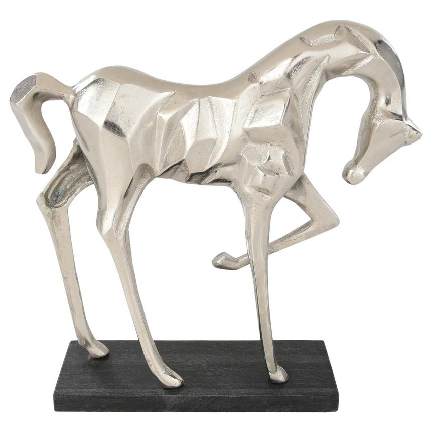 Stallion Silver Sculpture  main image, 1 of 4 images.