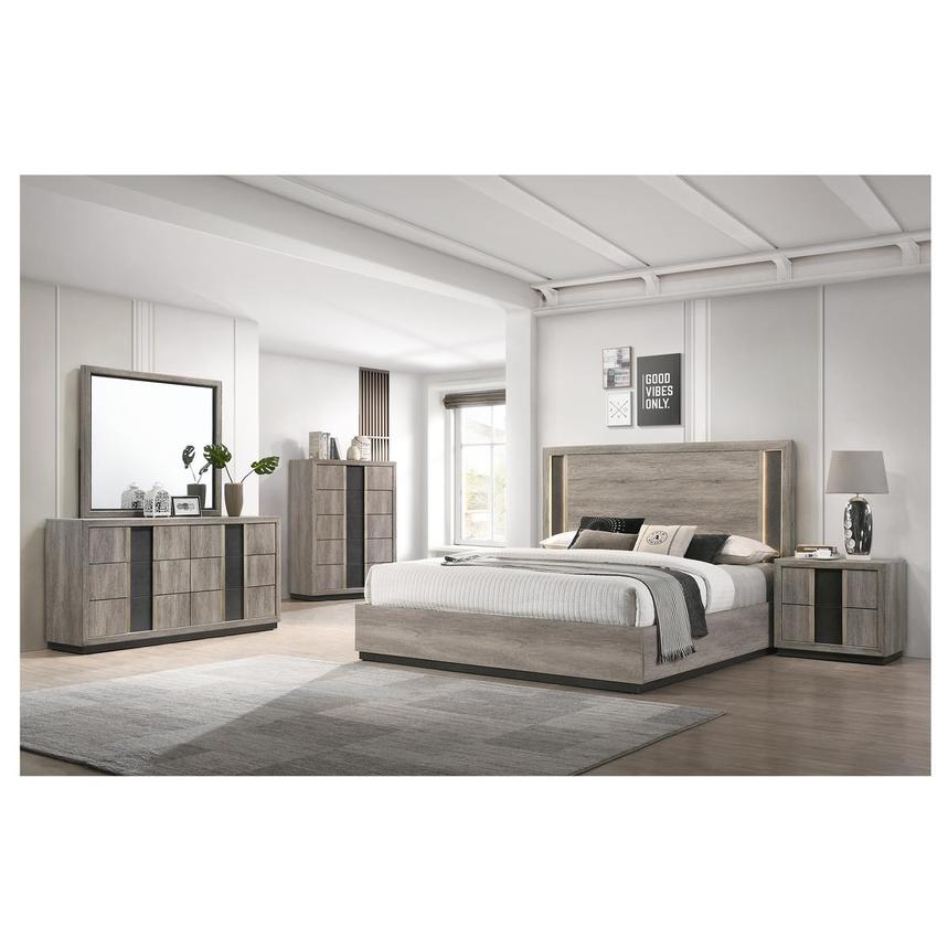 Silas Queen Panel Bed alternate image, 2 of 3 images.