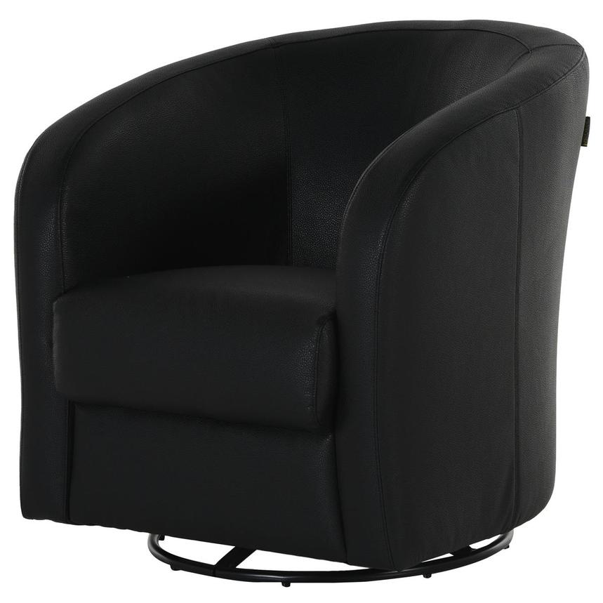 Delia Black Accent Chair  main image, 1 of 6 images.