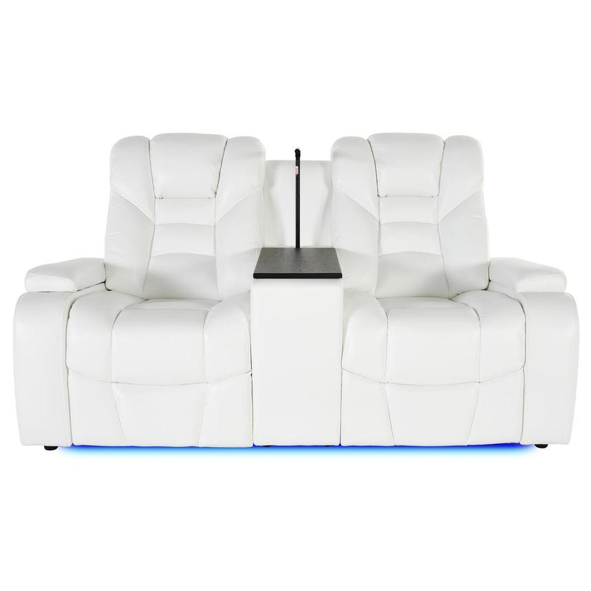 Doby Power Reclining Sofa w/Console  alternate image, 2 of 9 images.
