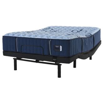 Estate TT-Firm Queen Mattress w/Ergo® Powered Base by Tempur-Pedic