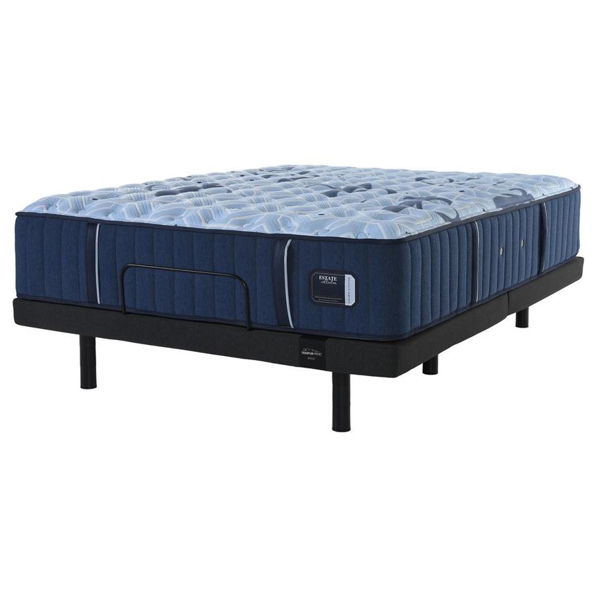 Estate TT-Firm Queen Mattress w/Ergo® Powered Base by Tempur-Pedic