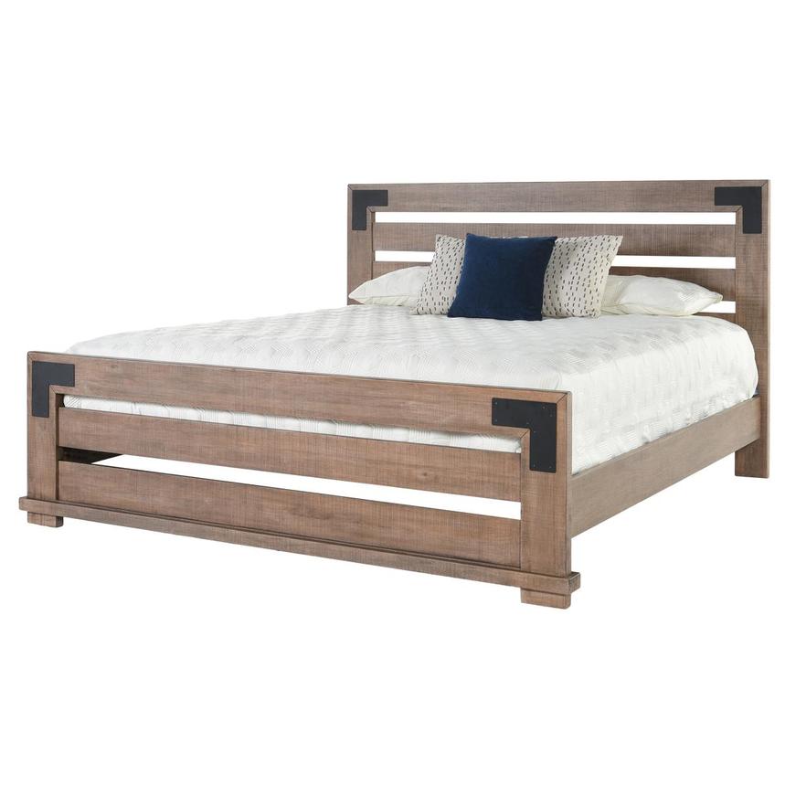 Nash Queen Panel Bed El Dorado Furniture