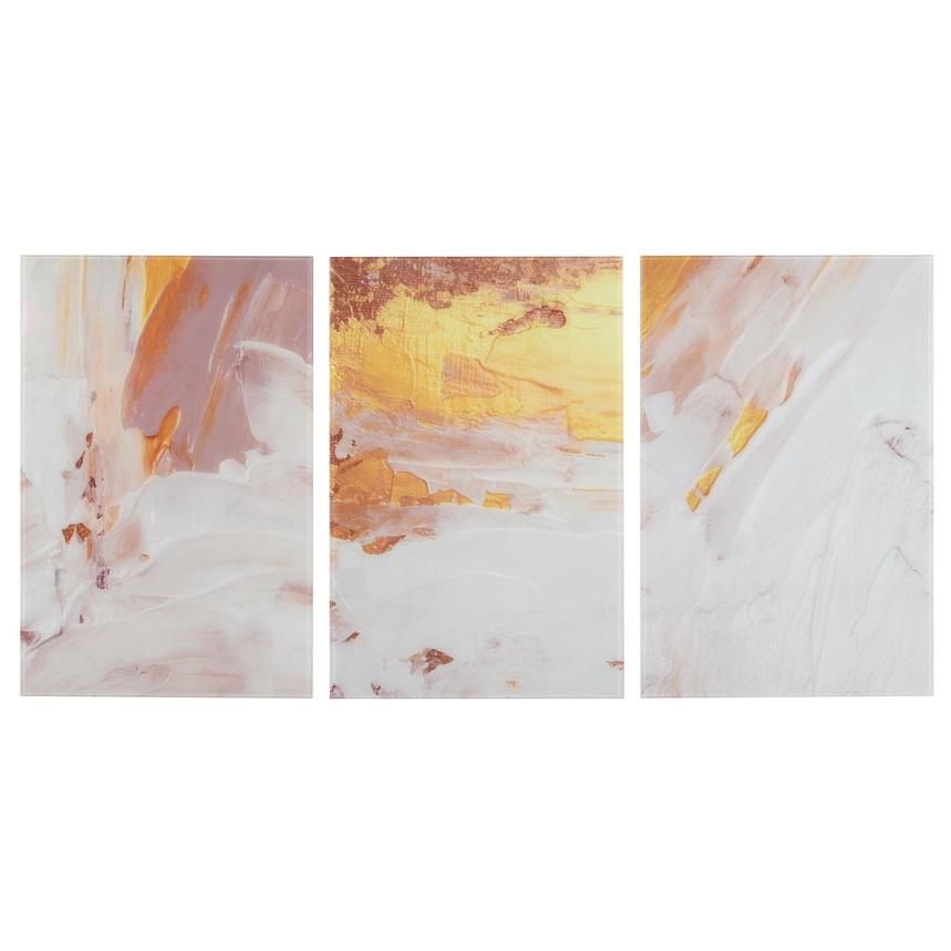 Mode Set of 3 Acrylic Wall Art El Dorado Furniture