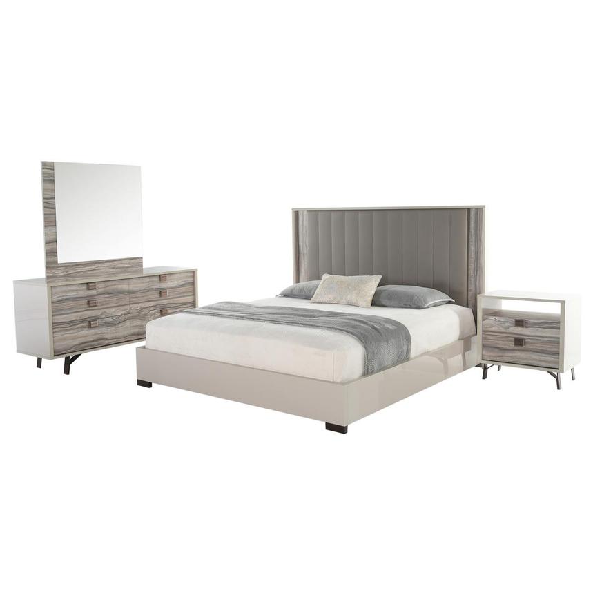 Jupiter 4-Piece Queen Bedroom Set  main image, 1 of 6 images.