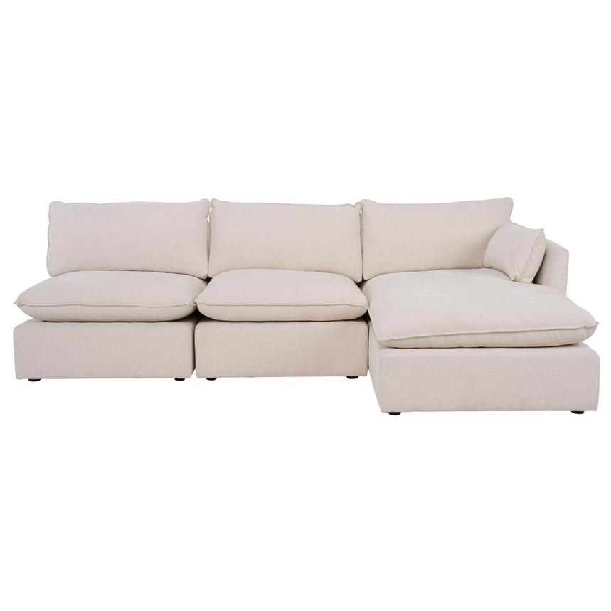 Lino Armless Sofa w/Right Chaise  main image, 1 of 6 images.