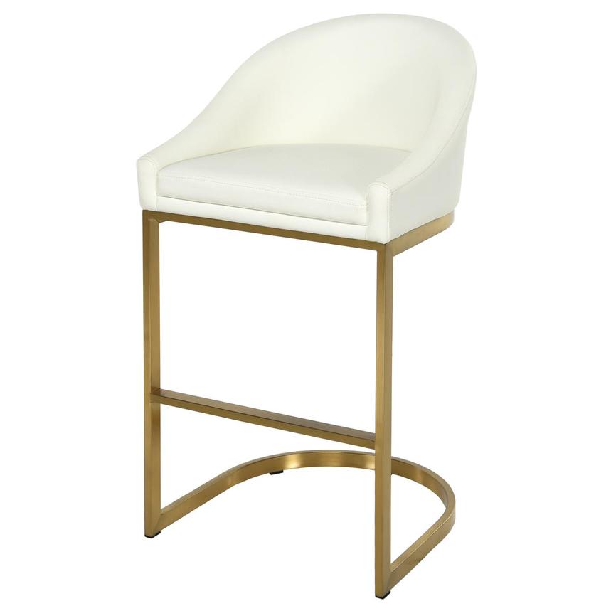 Jessica White Counter Stool  main image, 1 of 4 images.